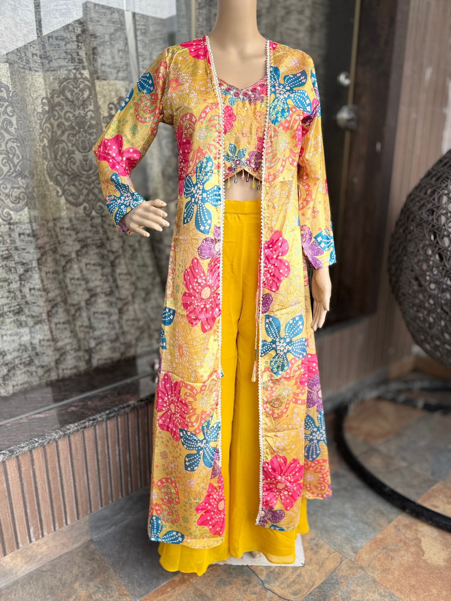 3 Peice Indo Western Divider Suit