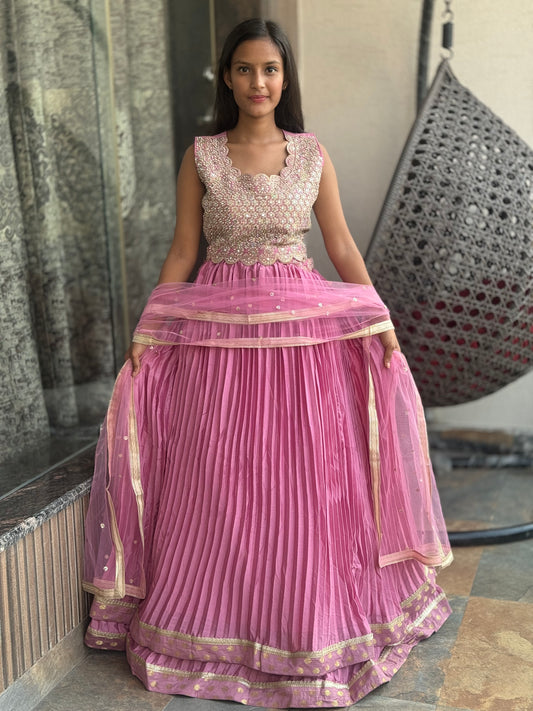 INDIPEHNAWA CHINON HEAVY PLATING LEHNGA