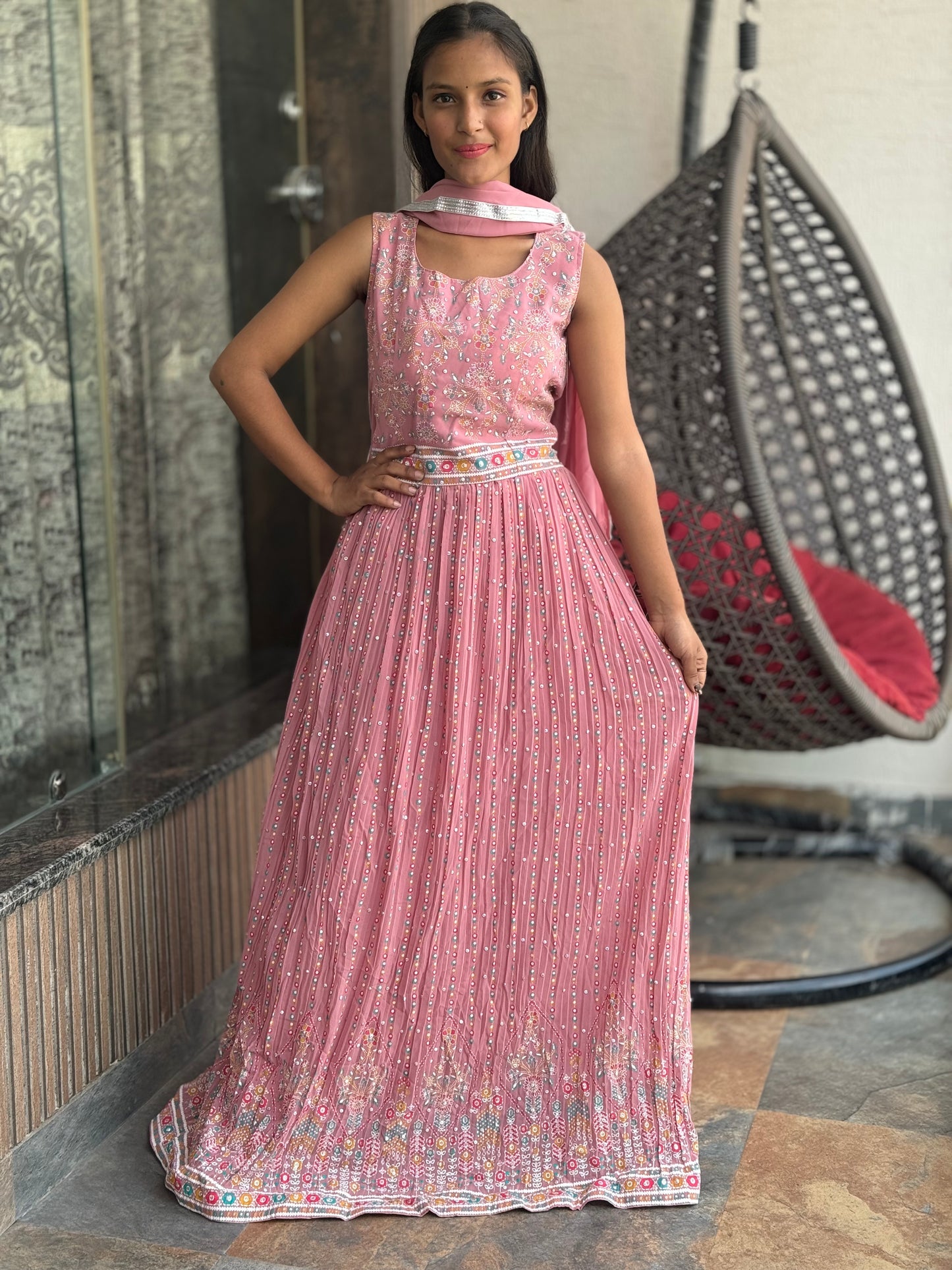 INDIPEHNAWA DIGITAL PRINTED GOWN (ARTICLE NO. 41)